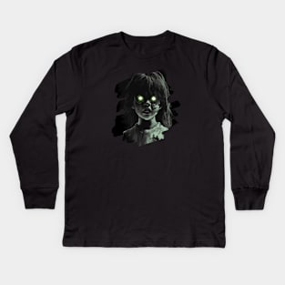 The Exorcist Regan Kids Long Sleeve T-Shirt